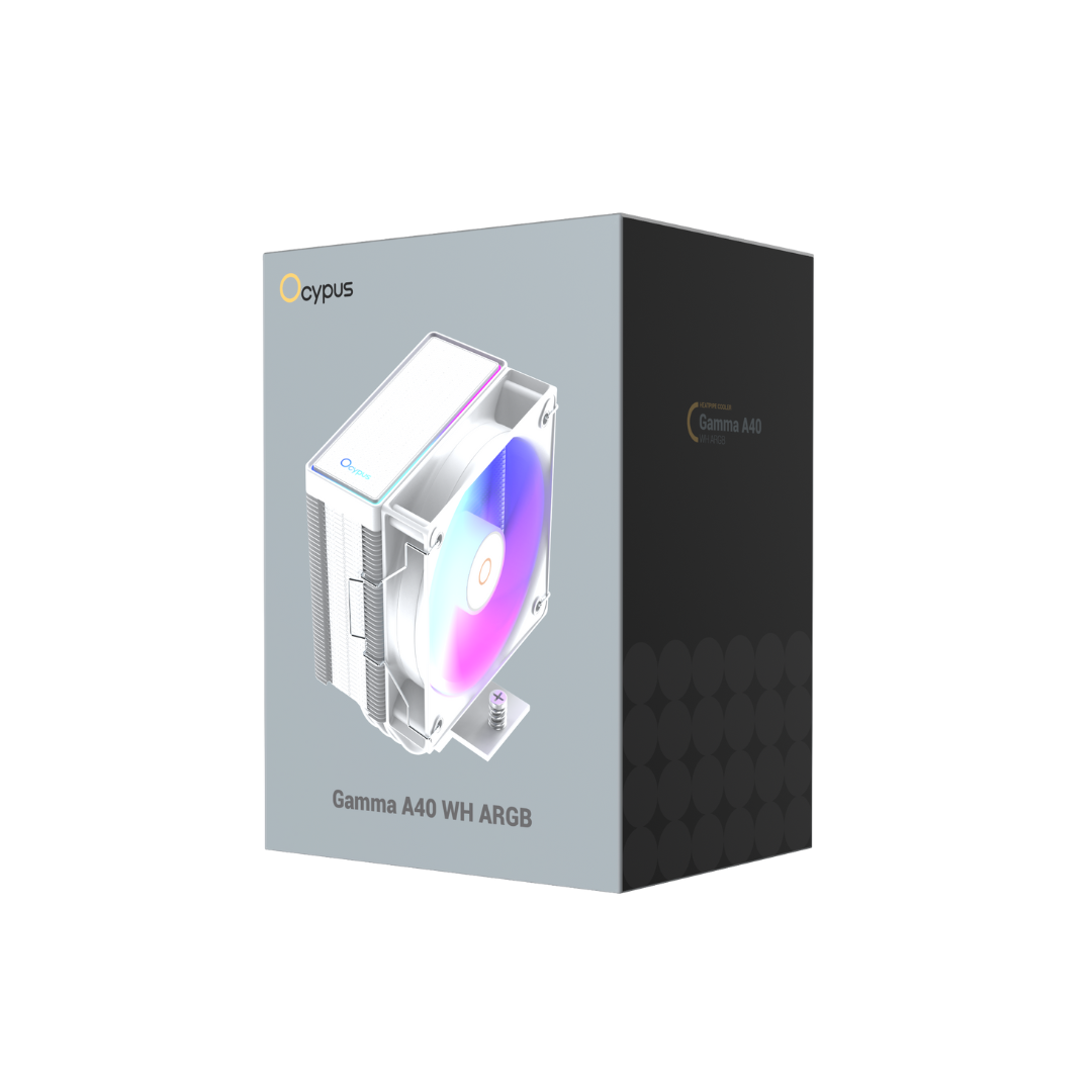 Fan Processor Ocypus Gamma A40 WH ARGB